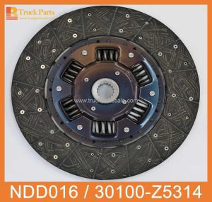Clutch Disc NDD016 30100-Z5314 for UD TRUCKS FD6T Disco de embrague قرص القابض