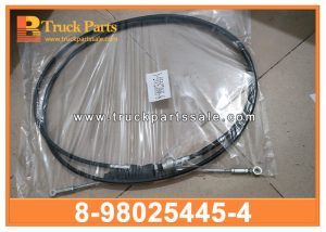 Transmission Control Select Cable 8-98025445-4 8-98025-445-4 8980254454 for ISUZU NPR 700P MYY5T Control de transmisión Seleccionar cable التحكم في الإرسال كابل حدد