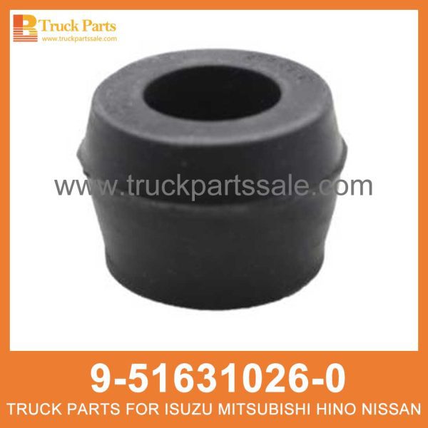 BUSHING RUBBER S ABS 9-51631026-0 9516310260 9-51631-026-0 for ISUZU FVR Buje de goma s abs انخفاض المطاط S ABS