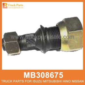 Bolt Nut Right Front Hub MB308675 for Mitsubishi truck Tuerca del perno cubero delantero derecho المربى الجوز الأيمن المحور الأمامي