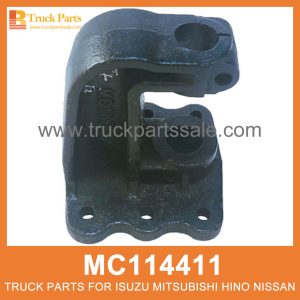 Bracket Rear Spring 8 Bolt type MC114411 for Mitsubishi truck Perno de resorte trasero del soporte قوس قوس الخلفي الترباس