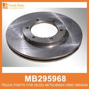 Brake Disc Rotor 6 Holes MB295968 for Mitsubishi truck Rotor de disco de freno دوار قرص الفرامل