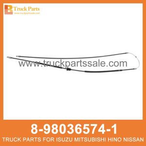 CABLE FRT LID 8-98036574-1 8980365741 8-98036-574-1 for ISUZU VC46 Tapa de cable FRT الكابل FRT غطاء