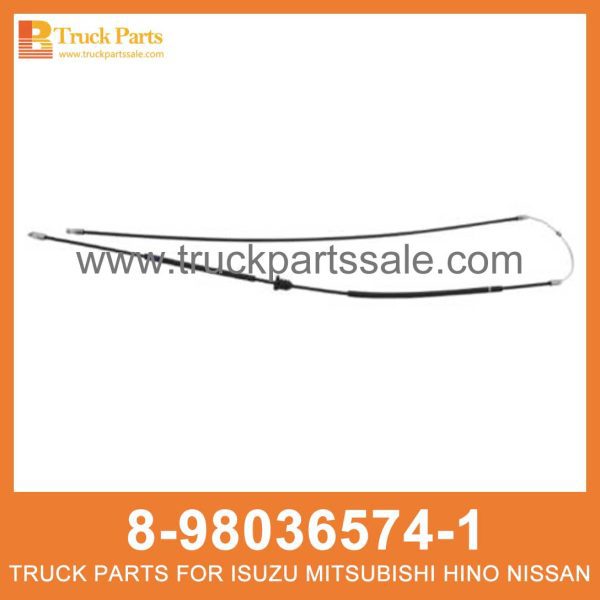 CABLE FRT LID 8-98036574-1 8980365741 8-98036-574-1 for ISUZU VC46 Tapa de cable FRT الكابل FRT غطاء