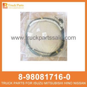 CABLE PARKING BRK 8-98081716-0 8980817160 8-98081-716-0 for ISUZU NQR 4HK1 Estacionamiento de cable brk كابل وقوف السيارات BRK