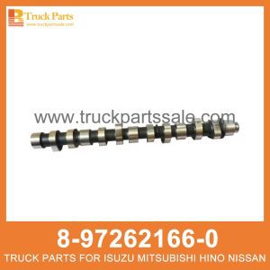 CAMSHAFT 8-97262166-0 8972621660 8-97262-166-0 for ISUZU 4HK1 ÁRBOL DE LEVAS عمود الحدبات