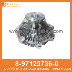 CLUTCH COOLING FAN 8-97129736-0 8971297360 8-97129-736-0 for ISUZU NKR77 4JH1T Ventilador de enfriamiento del embrague مروحة تبريد القابض