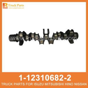 CRANKSHAFT 1-12310682-2 1123106822 1-12310-682-2 for ISUZU CYZ51 6WF1 CIGÜEÑAL العمود المرفقي