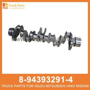 CRANKSHAFT 8-94393291-4 8-97603003-1 8943932914 8976030031 8-94393-291-4 8-97603-003-1 for ISUZU FVR33 6HH1 CIGÜEÑAL العمود المرفقي