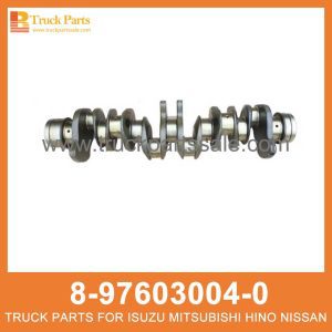 CRANKSHAFT 8-97603004-0 8976030040 8-97603-004-0 for ISUZU 6HK1 CIGÜEÑAL العمود المرفقي