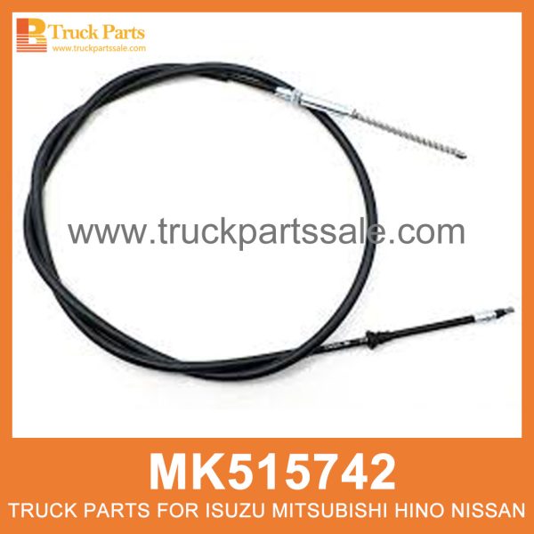 Cable Accelerator with Adjuster 2160mm MK515742 for Mitsubishi truck Acelerador de cable con ajustador مسرع الكابل مع الضابط