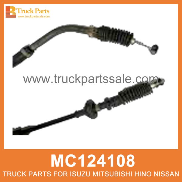 Cable Accelerator with Adjuster MC124108 for Mitsubishi truck Acelerador de cable con ajustador مسرع الكابل مع الضابط