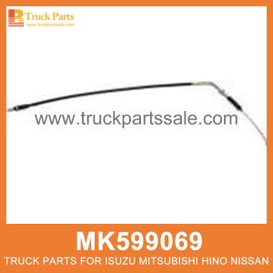 Cable Engine Stop 955mm MK599069 for Mitsubishi truck Parada del motor del cable توقف محرك الكابل