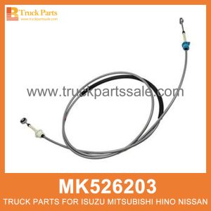 Cable Gear Selector 2710mm Length MK526203 for Mitsubishi truck Selector de engranajes de cable محدد ترس الكابل