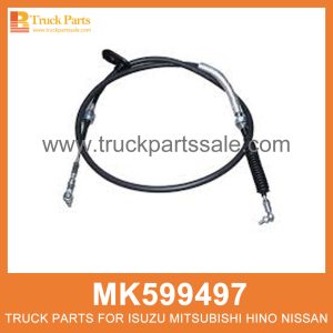 Cable Gear Shifter 2380mm Length MK599497 for Mitsubishi truck Palanca de cambios de engranaje شيفتر ترس الكابل