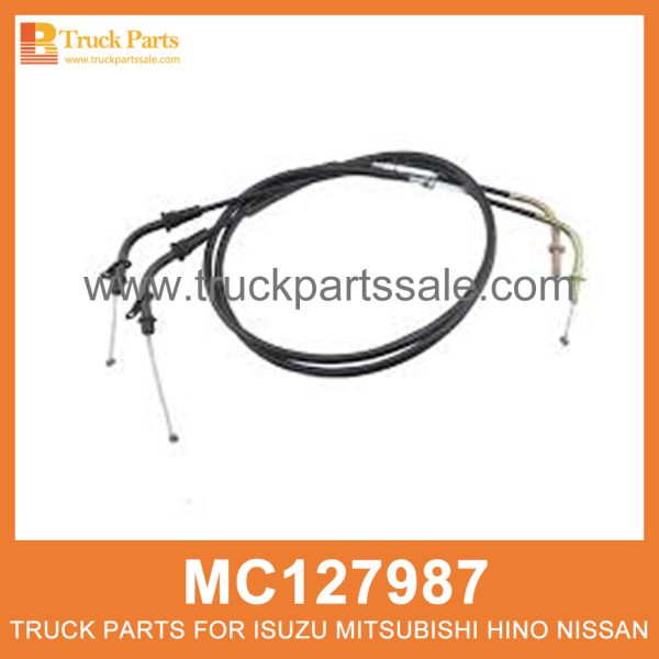 Cable Parking Brake 3550mm MC127987 for Mitsubishi truck Freno de estacionamiento فرامل انتظار الكابل