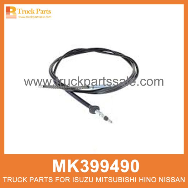 Cable Parking Brake 3930mm MK399490 for Mitsubishi truck Freno de estacionamiento فرامل انتظار الكابل