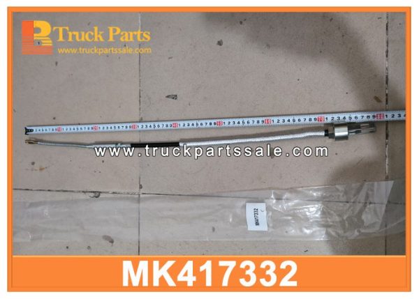 Cable Rear Parking Brake Cable de freno de estacionamiento trasero كابل فرامل الانتظار الخلفية MK417332 for Mitsubishi truck