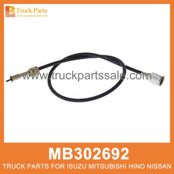 Cable Set Speedo Meter set of 2 pcs MB302692 MB302698 for Mitsubishi truck Medidor de velocidad establecido por cable مجموعة الكابلات speedo متر