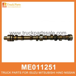 Camshaft 3 bush type ME011251 ME011296 ME013676 for Mitsubishi truck Arbusto del árbol de levas بوش عمود الحدبات