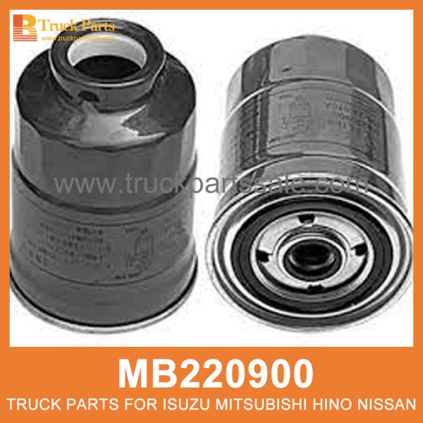 Cartridge Fuel Filter MB220900 for Mitsubishi truck Filtro de combustible de cartucho تصفية الوقود خرطوشة