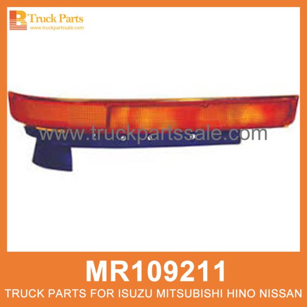 Corner Lamp Left Amber Lens MR109211 214-1637L for Mitsubishi truck Lámpara de esquina izquierda lente ámbar غادر مصباح الزاوية عدسة العنبر