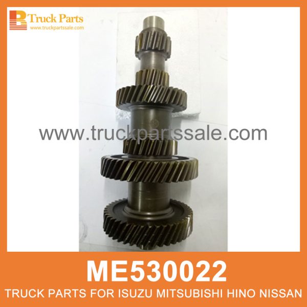 Counter Shaft 350mm Length ME530022 for Mitsubishi truck Pollito عمود مضادة