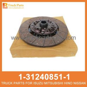 DISC CLUTCH 1-31240851-1 1-87610119-0 1312408511 1876101190 1-31240-851-1 1-87610-119-0 for ISUZU FR FS FT FV Embrague قابض القرص