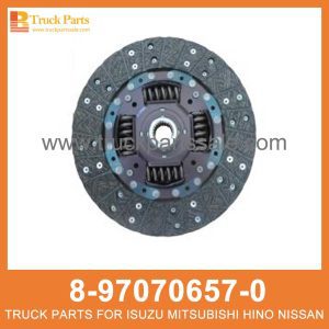 DISC CLUTCH 8-97070657-0 5-87610108-0 8970706570 5876101080 8-97070-657-0 5-87610-108-0 for ISUZU NHR NKR 4J Embrague قابض القرص