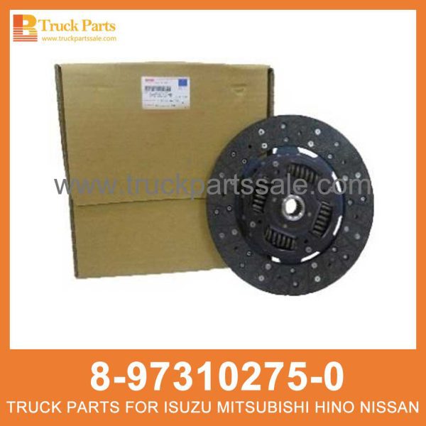 DISC CLUTCH 8-97310275-0 5-87610107-0 8973102750 5876101070 8-97310-275-0 5-87610-107-0 for ISUZU 4BC2 Embrague قابض القرص