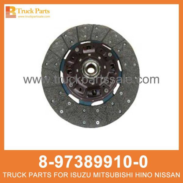 DISC CLUTCH 8-97389910-0 8-98255962-1 8973899100 8982559621 8-97389-910-0 8-98255-962-1 for ISUZU 4HF1 Embrague قابض القرص