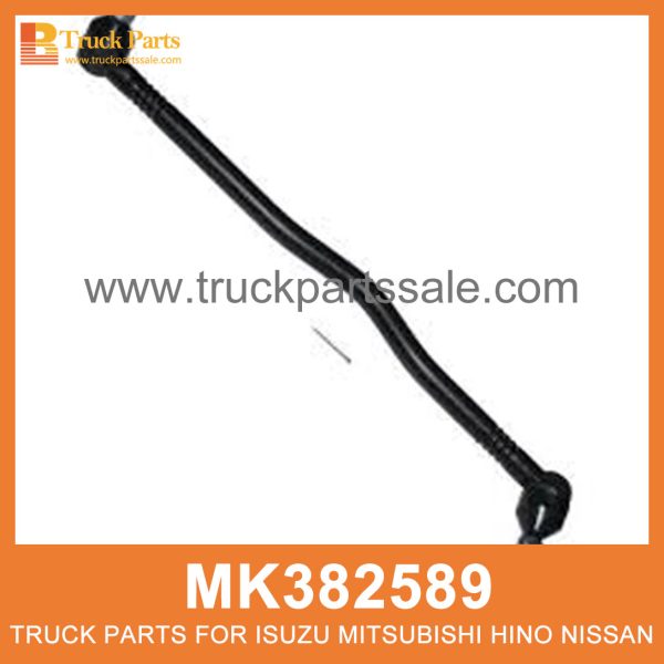 Drag Link Steering LHD 750mm Length MK382589 for Mitsubishi truck Dirección de la dirección del enlace سحب الرابط التوجيه