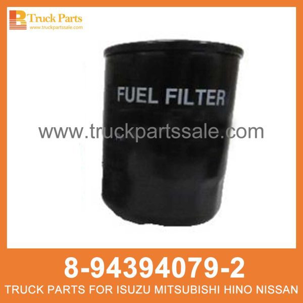 ELEMENT FUEL FILTER 8-94394079-2 1-87610054-1 8943940792 1876100541 8-94394-079-2 1-87610-054-1 for ISUZU FSR12 6BG1 Filtro de combustible de elementos فلتر وقود العنصر