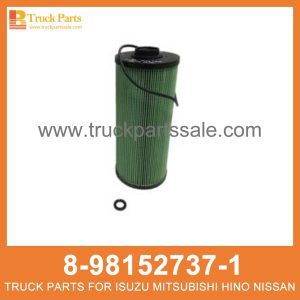 ELEMENT FUEL FILTER 8-98152737-1 5-87611004-0 8981527371 5876110040 8-98152-737-1 5-87611-004-0 for ISUZU 4HK1 6HK1 Filtro de combustible de elementos فلتر وقود العنصر