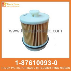 ELEMENT FUEL FILTER 8-98203599-0 1-87610093-0 8982035990 1876100930 8-98203-599-0 1-87610-093-0 for ISUZU 4HK1 4JJ1 Filtro de combustible de elementos فلتر وقود العنصر