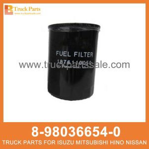 ELEMENT KIT FUEL FILTER 8-98036654-0 1-87611005-0 8980366540 1876110050 8-98036-654-0 1-87611-005-0 for ISUZU FV 6BG1 6HK1 Filtro de combustible del kit de elementos فلتر وقود مجموعة العناصر