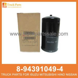 ELEMENT OIL FILTER 8-94391049-4 1-87610064-0 8943910494 1876100640 8-94391-049-4 1-87610-064-0 for ISUZU 6HK1 Filtro de aceite de elemento فلتر زيت العنصر