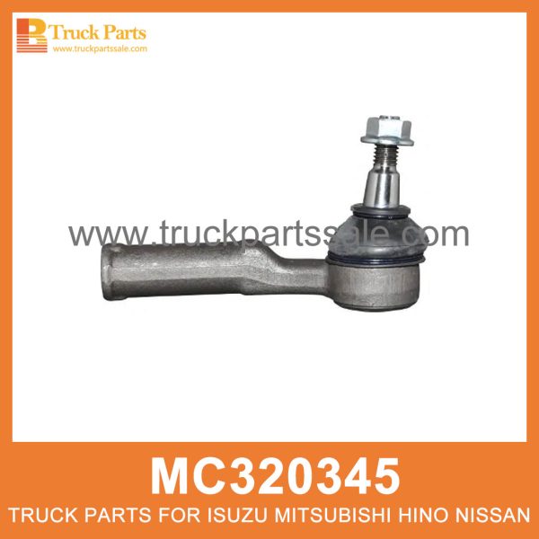 End Set Steering Rack MC320345 for Mitsubishi truck Estante de dirección del conjunto final رف التوجيه الطرف