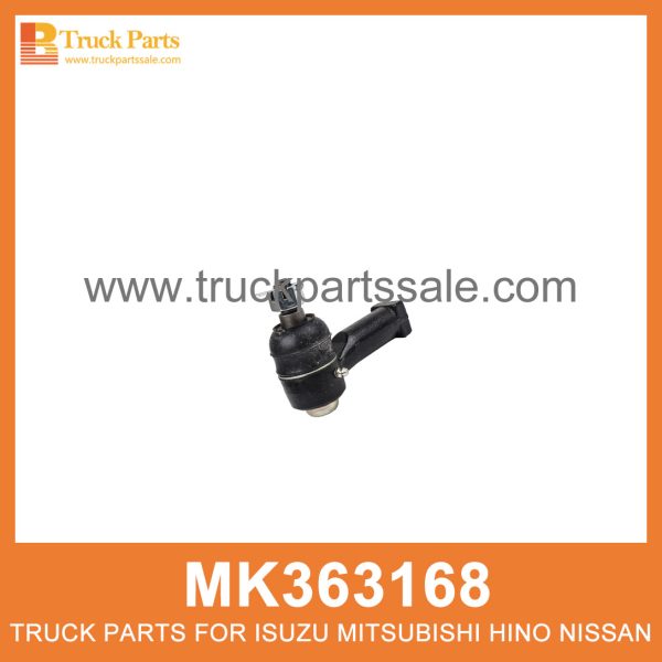 End Set Steering Rack MK363168 for Mitsubishi truck Estante de dirección del conjunto final رف التوجيه الطرف