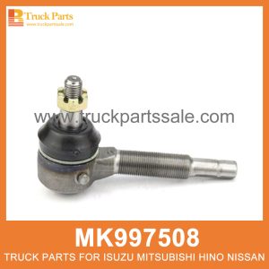 End Set Tie Rod 20mm thread set of 2 pcs MK997508 MK997509 for Mitsubishi truck Varilla de enlace de ajuste final end مجموعة التعادل قضيب