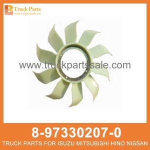 FAN COOLING 8-97330207-0 8973302070 8-97330-207-0 for ISUZU NLR85 4JJ1T Enfriamiento del ventilador مروحة التبريد