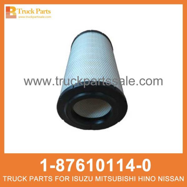 FILTER ACL INNER 1-87610114-0 8-98071422-0 1876101140 8980714220 1-87610-114-0 8-98071-422-0 for ISUZU FRR90 FVR34 Filtro ACL interno تصفية ACL داخلي