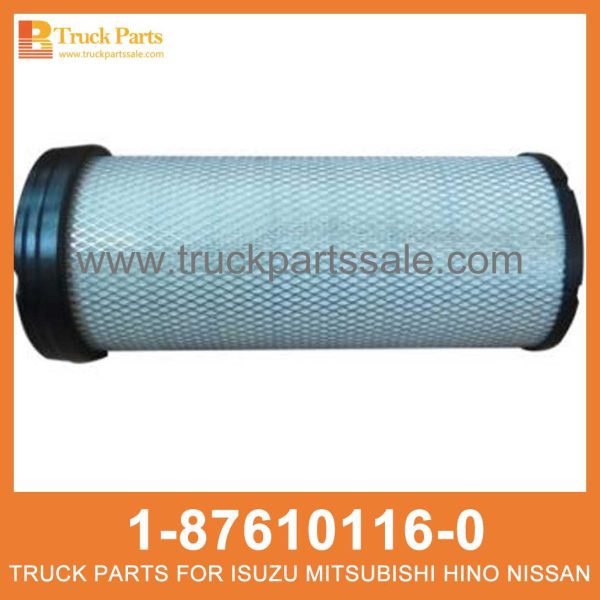 FILTER ACL INNER 1-87610116-0 8-98071424-0 1876101160 8980714240 1-87610-116-0 8-98071-424-0 for ISUZU FVM GVR 6HK1 Filtro ACL interno تصفية ACL داخلي