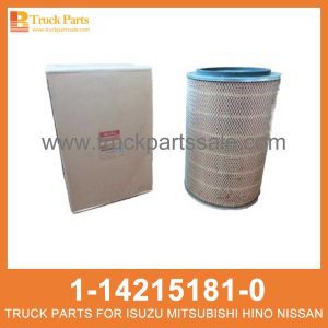 FILTER AIR CLEANER 1-14215181-0 1-87610058-0 1142151810 1876100580 1-14215-181-0 1-87610-058-0 for ISUZU FVR34 6HK1 Filtro de aire تصفية منظف الهواء