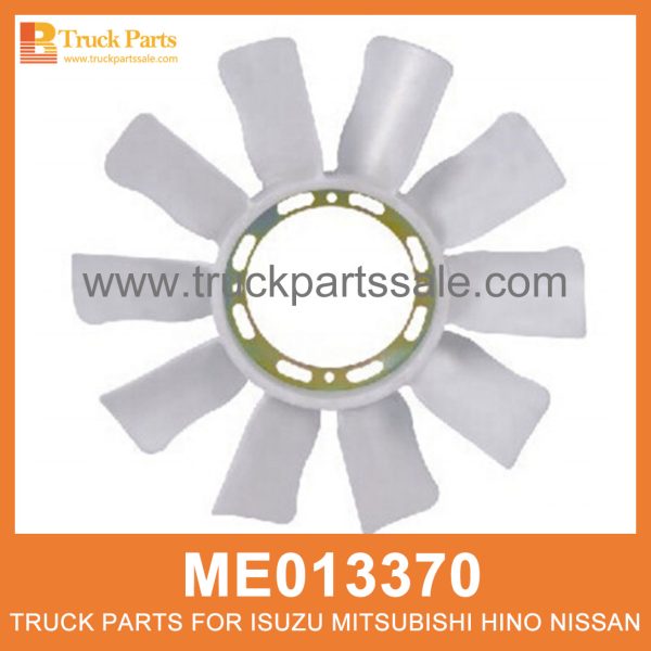 Fan Blade Radiator 10 leaf 430mm ME013370 ME014360 for Mitsubishi truck Radiador de la cuchilla del ventilador مروحة شفرة الرادياتير