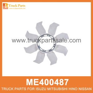 Fan Blade Radiator 8 leaf 430mm ME400487 for Mitsubishi truck Radiador de la cuchilla del ventilador مروحة شفرة الرادياتير