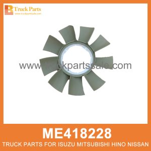 Fan Blade Radiator 9 leaf 460mm ME418228 for Mitsubishi truck Radiador de la cuchilla del ventilador مروحة شفرة الرادياتير