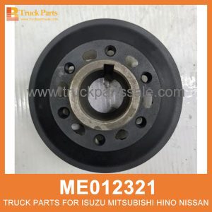 Flange Crankshaft Pulley ME012321 for Mitsubishi truck Polea del cigüeñal de la brida شفة بكرة العمود المرفقي