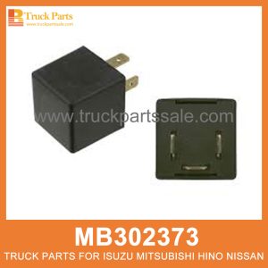 Flasher Turn Signal 3 Pin 12V MB302373 for Mitsubishi truck Señal de giro de Flasher إشارة الدوران