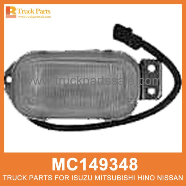 Fog Lamp Right Clear Lens MC149348 for Mitsubishi truck Lampara de niebla مصباح الضباب